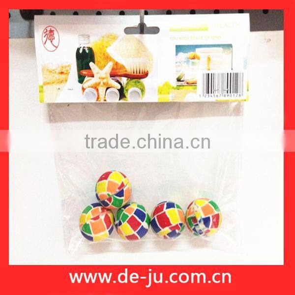Plastic Coat Children Bouncing Ball Printed Logo