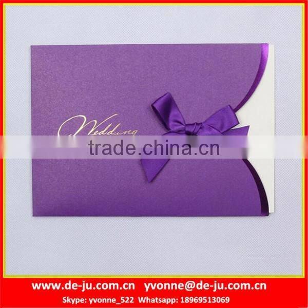 Custom Ceremony Crad Invitation Wedding