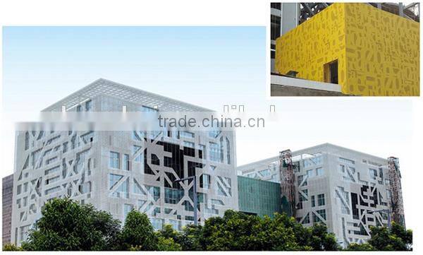 Architectural Laser Cuting Decorative Aluminum Perforated Ceiling Panel
