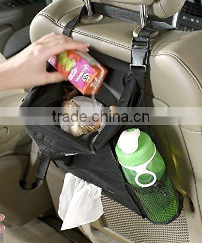 Car Trash Bag and Tissue Dispenser car seat trash bag