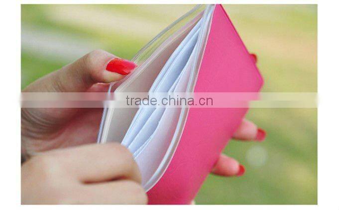 Supply fashion small order leather ID card holder, card case pen bag storage bag