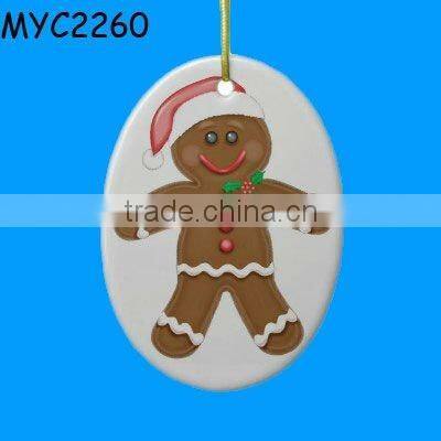 Bisque gingerbread cookie jar