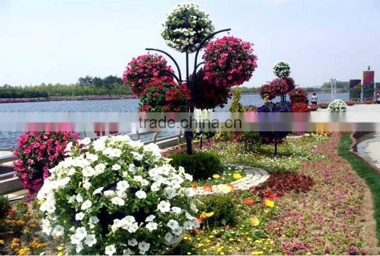 Flower Window Hanging Ball Basket PP Plastic