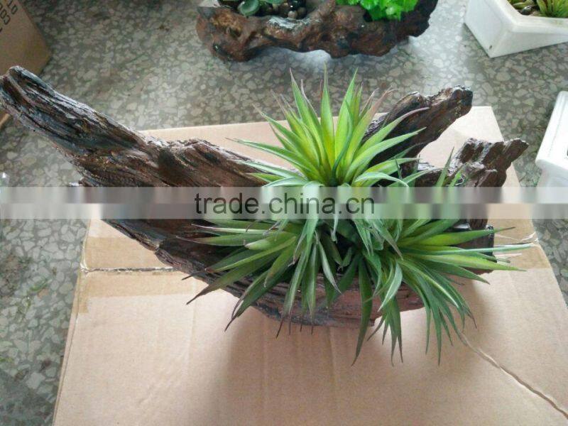 Fake wood sculptures for decoration