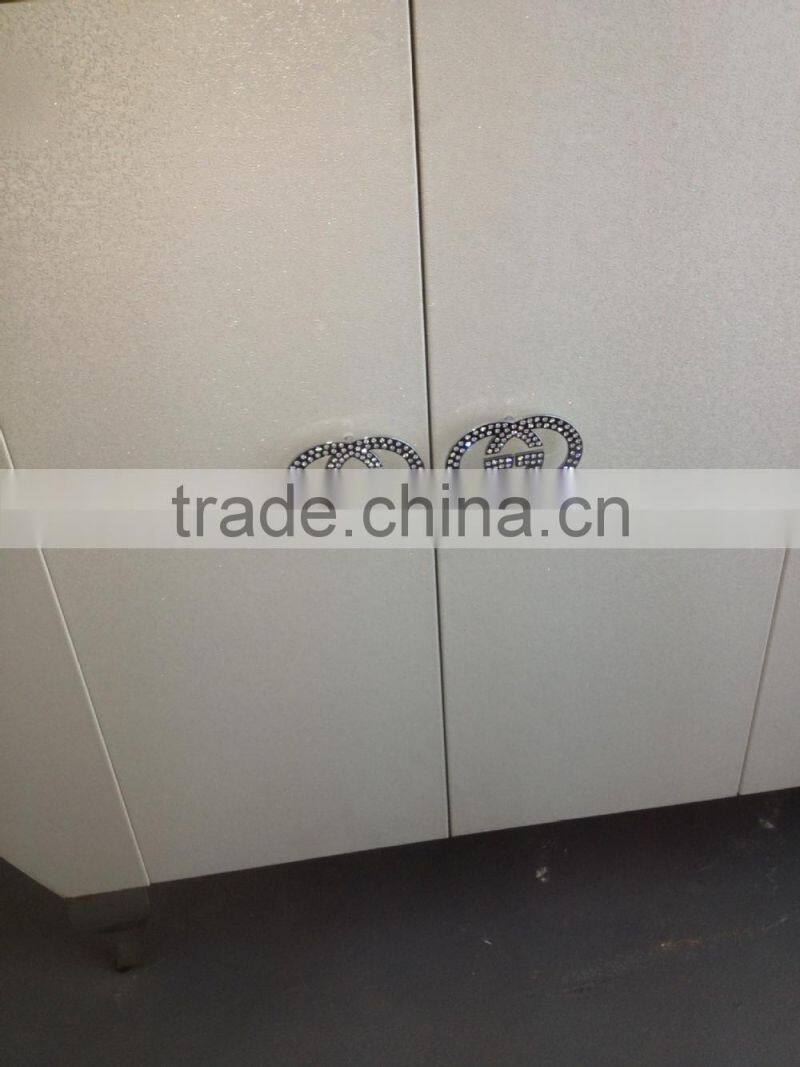 Modern living room furniture european style Wine Display Cabinet / MDF wine cabinet