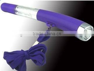 plastic LED light torch pen for promotion