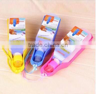 Plastic Water Feeding Bowl Cat DogTravel Pet Drinking Bottle Bowl/pet water bottle