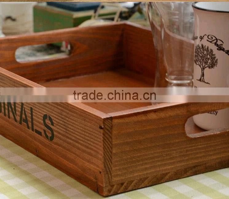 ZAKKA Wooden Home Storage Trays