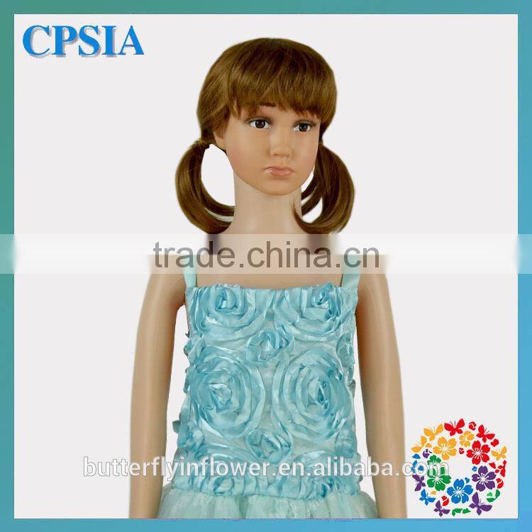 2014 Fairy Winter One Piece Baby Girls Party Wear Dress