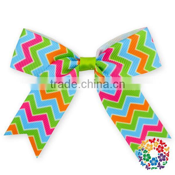 Wholesale Cheap Low Price Hair Big Bows Boutique Girl Baby Alligator Clip Large Grosgrain Ribbon Bows
