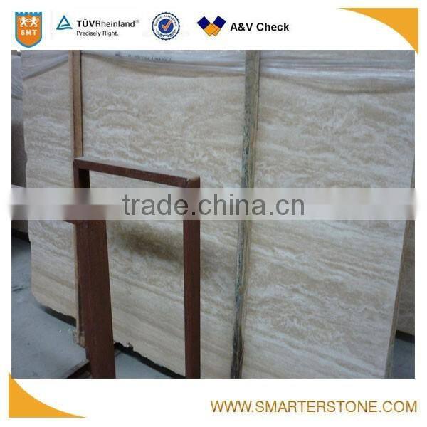 Cream Travertine Slab Yellow Travertine Marble