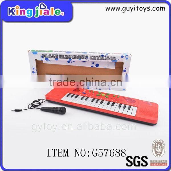 Funny electronic music instrument plastic piano toy musical toy for kids