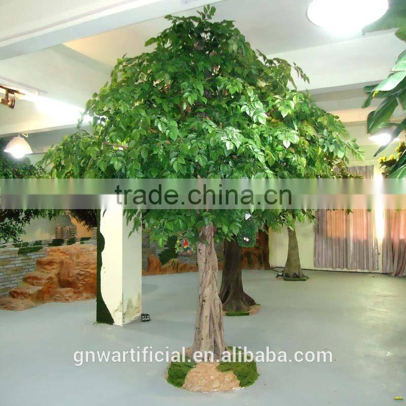 BTR016 GNW Artificial Plastic Artificial Weeping Willow Tree for House Decoration