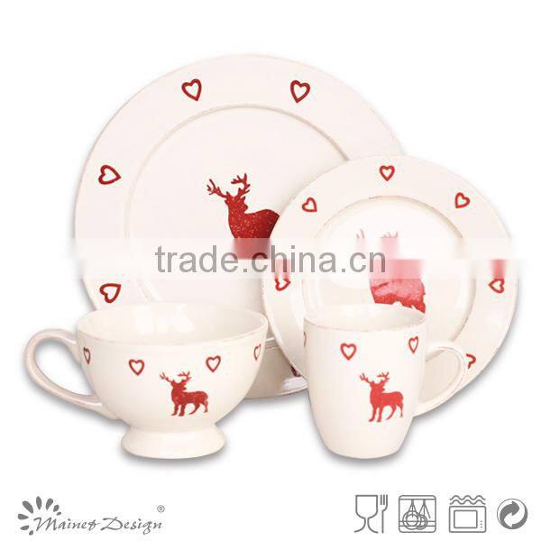 16 pcs Christmas gifts for the hotel and catering cutlery sets for