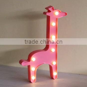 Pink Hot-selling Ins led flamingo party decoration