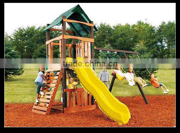 Eco-friendly non-toxic wooden pirate ship playground LT-2071A