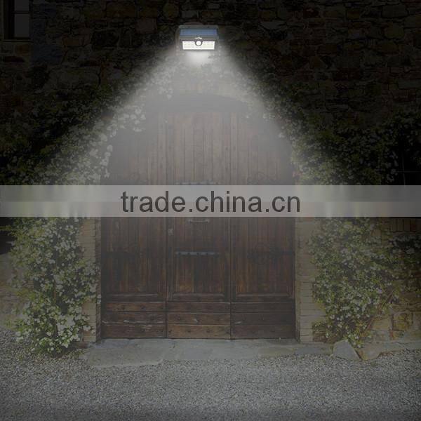 44 LED Detailed motion sensor solar garden light parts hot sale solar home light