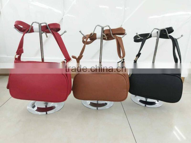 Custom vintage crazy ladies PU leather handbag tote bag wholesale have stock