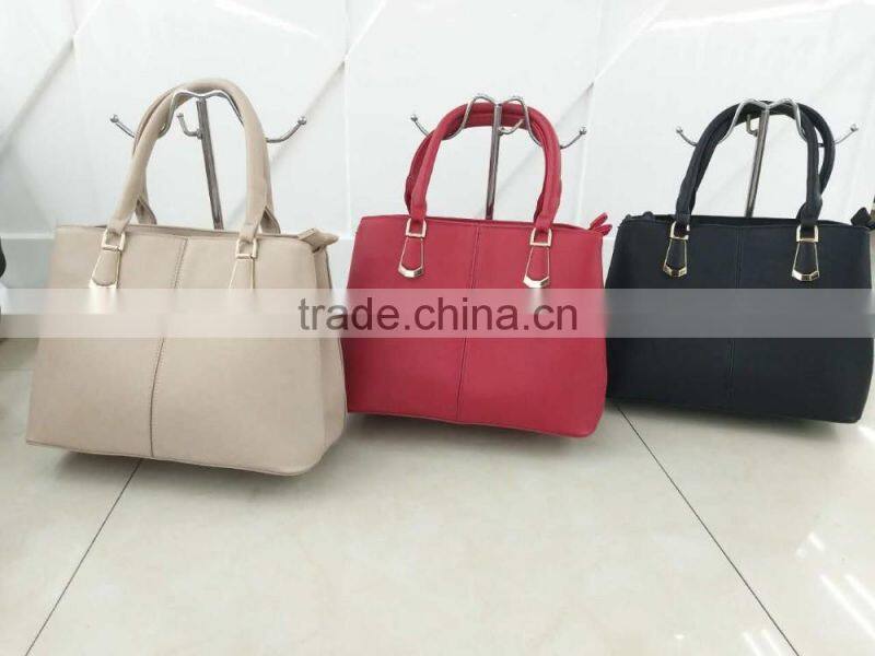 Custom vintage crazy ladies PU leather handbag tote bag wholesale have stock