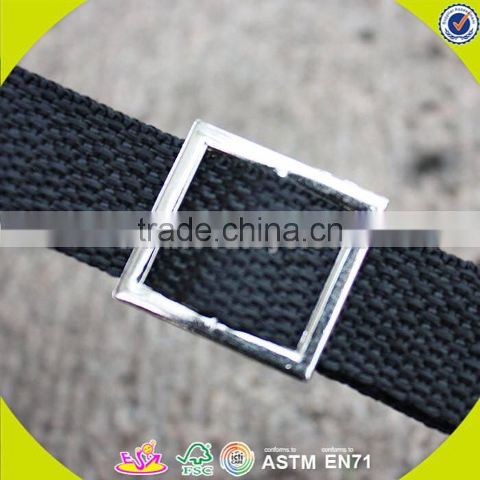 wholesale simple style wooden toy double drums funny wooden toy double drums for toddlers W07J004