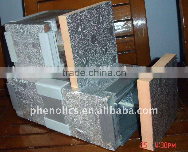 pre-insulated PIR HVAC air duct panel