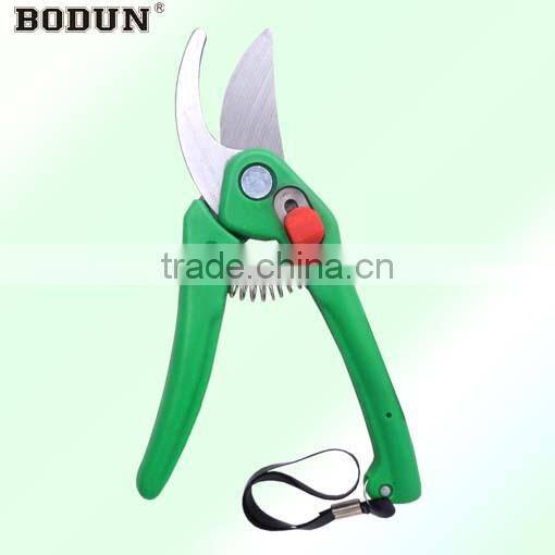 B4016 Cheap green plastic handle Garden tool / pruning shears / garden scissors
