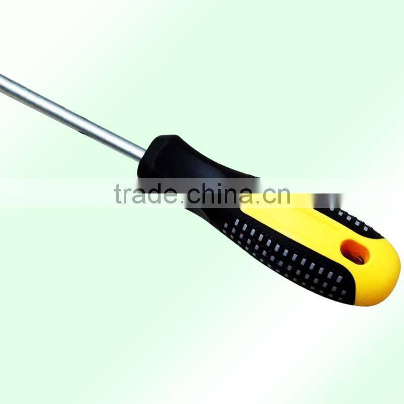D1081 Yellow and Black double color massage the handle with alone use screwdriver