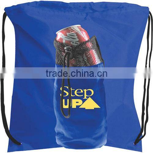 Bottle Polyester Drawstring Bag for Sport