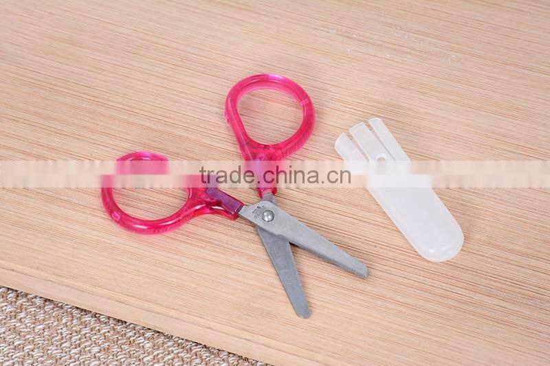 AIF37 Pink Student Paper Scissors High Quality For Craft