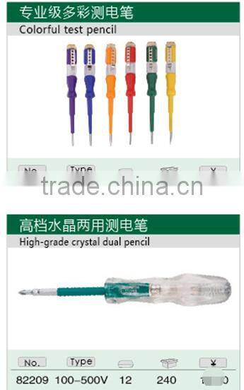 High-grad Neon-electroscope Induction Test Pencil with Light