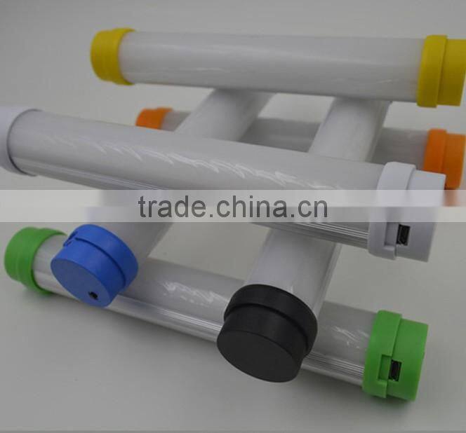 Universal rechargeable flash SOS led lights usb outdoor emergency light LED tube lamp