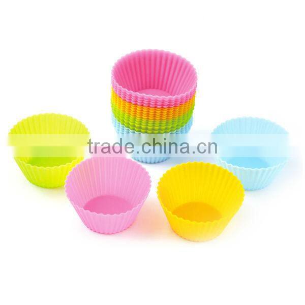 Custom flower shape silicone cake mould