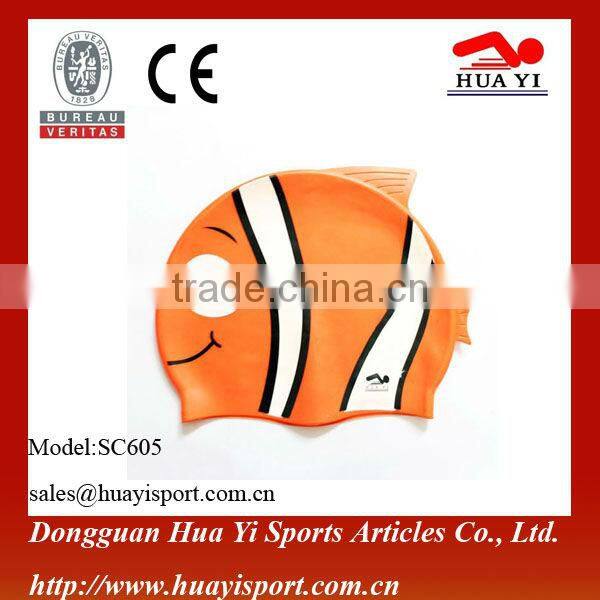 High Quality New Best Price Kids Cartoon Swim Cap Swim Hat