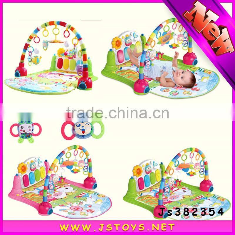 funny education musical baby play gym mat baby play gym