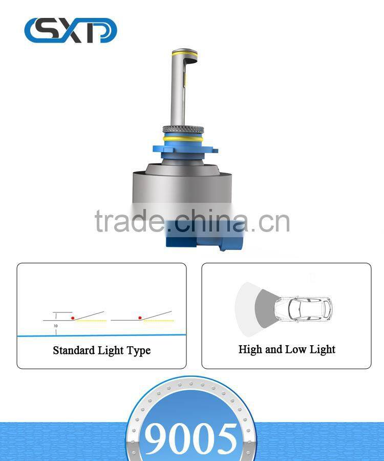 9005 with high integration of the LED lamps, 9005 LED headlight system is light, 9005 headlamps car,