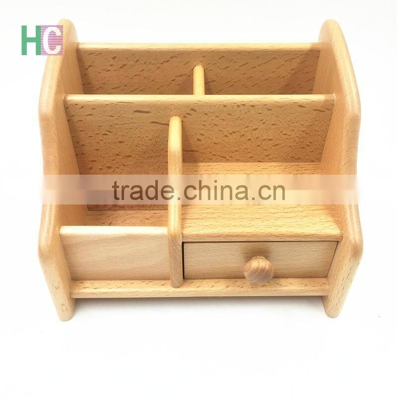 high quality beech wood business desk set