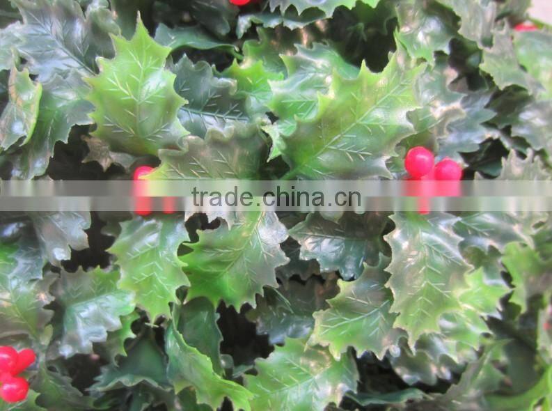 30CM Plastic Artificial Grass Ball Christmas Holly Ball