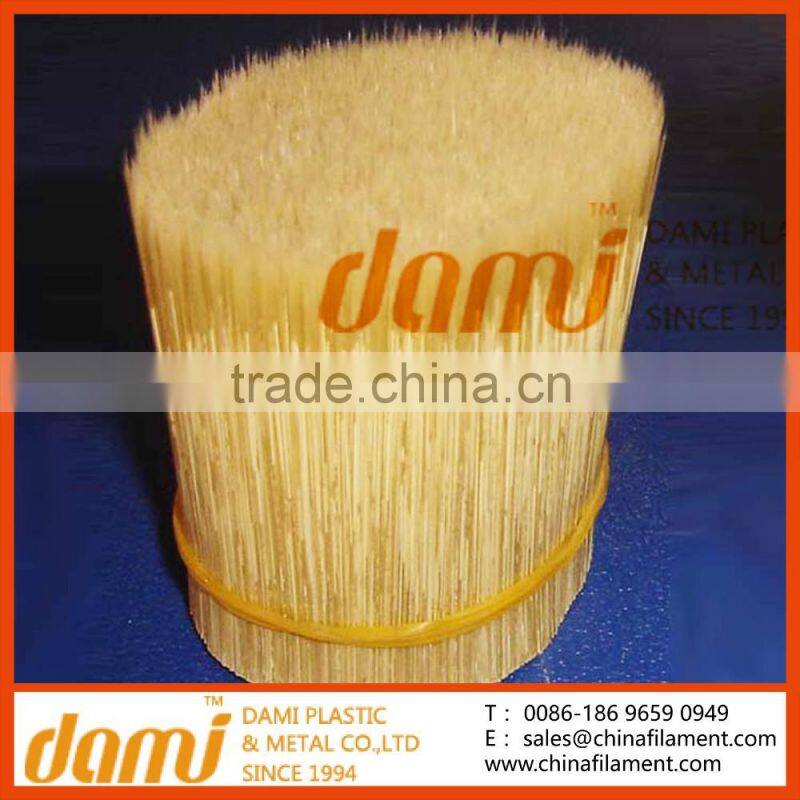 PBT,PET HOLLOW AND TAPERED FILAMENTS,ONE SIDE TIPPED AND FLAGGED FILAMENTS