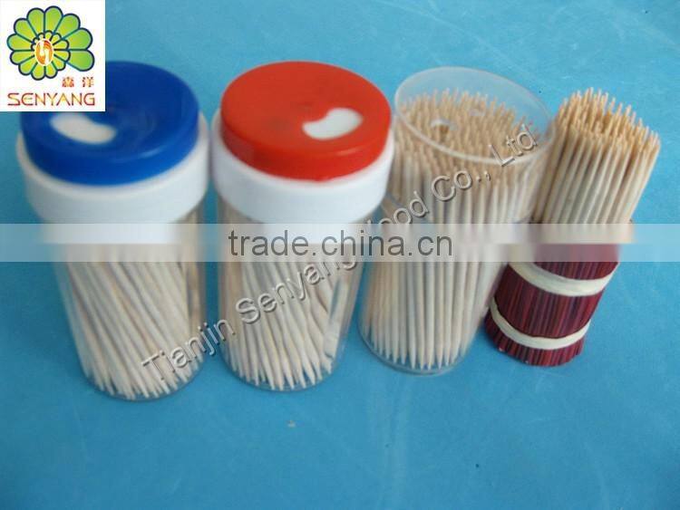 disposable cello wrapped wooden toothpick with plastic