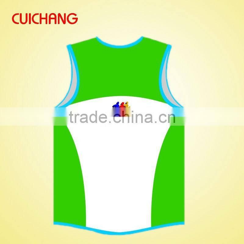 free size custom singlet