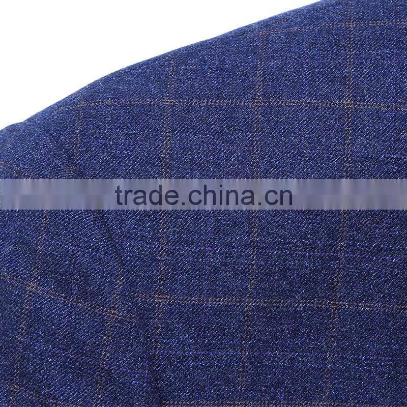 2016 Hot Korean style men's slim fit blazers for man trench coat