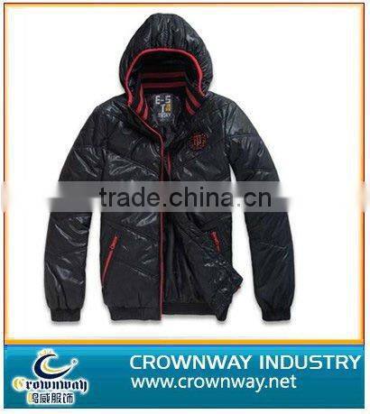 Mens down coats with hood