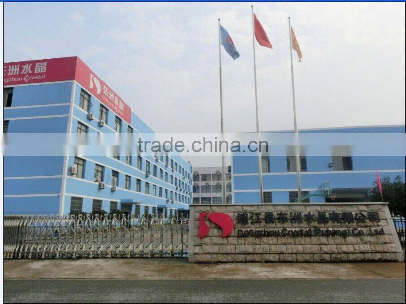 Popular round shape flat back glass stone wholesale supplies