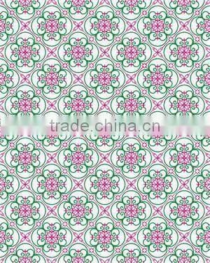 geometric design screen printed travel blanket floral woven embossed hotel blanket