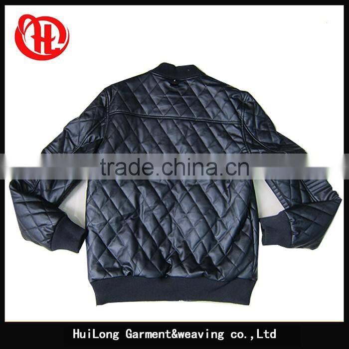 wholesale man jacket ready made PU fur jackets men's