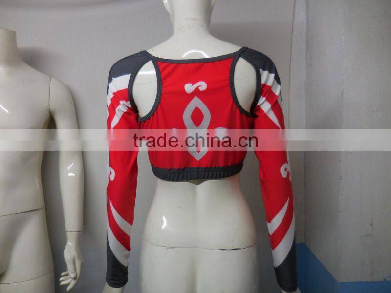 Cheerleading Shirt and Shorts, Plus Size Cheerleading Uniforms Custom