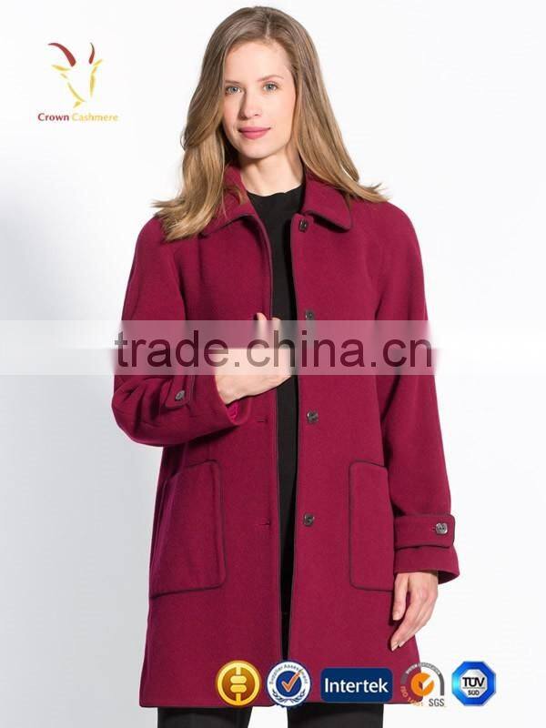 100% Cashmere Coats Ladies Winter Cashmere Coat Women