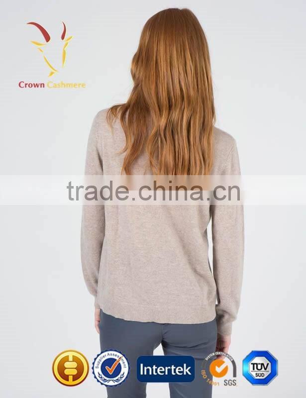 Women Custom Design Merino Cashmere Sweater