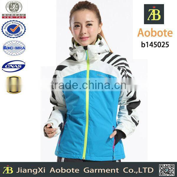2015 New Style Customized Outdoor Winter Women Ski Wear,Ski Jacket