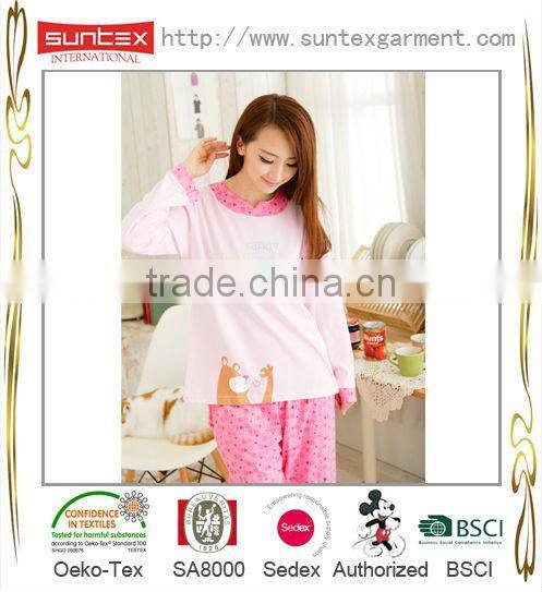 Made In China Long Sleeve Women's Dresses Fashion Ladies Sexy Asian Sleepwear